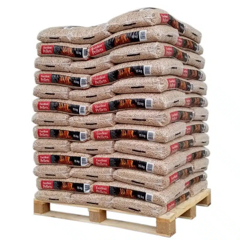 Doskonałe peletki – paleta 65 worków po 15 kg