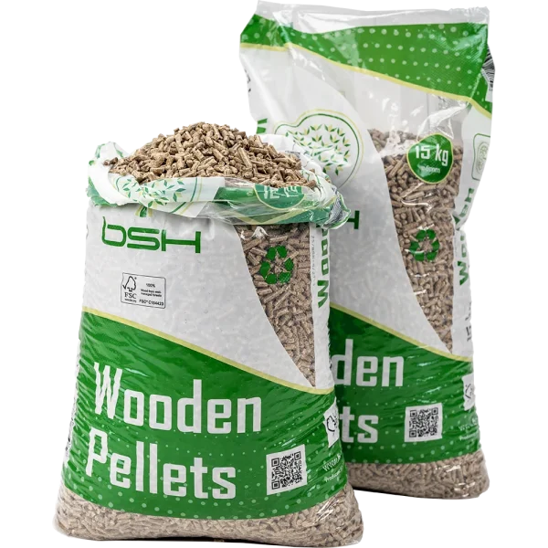 Pellet drzewny BSH A2 66 worków po 15 kg