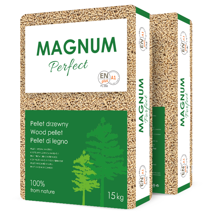 Pellet drzewny Magnum Perfect 65 worków po 15 kg