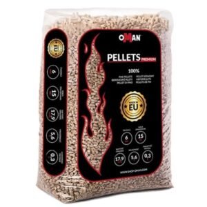 Pellet drzewny Oman 65 worków po 15 kg