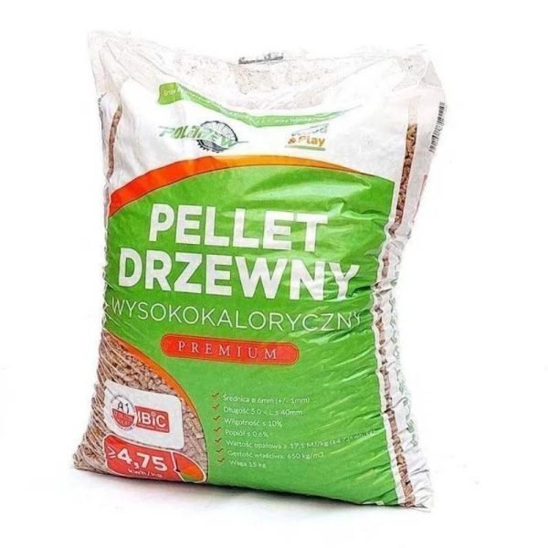 Pellet drzewny sosna opał Wood&Play 66 worków po 15kg