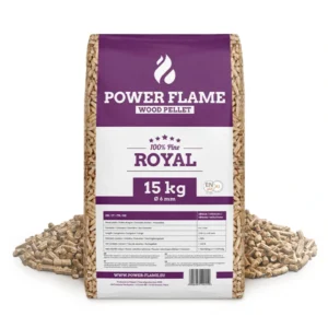 Pellet drzewny Power Flame 65 worków po 15 kg